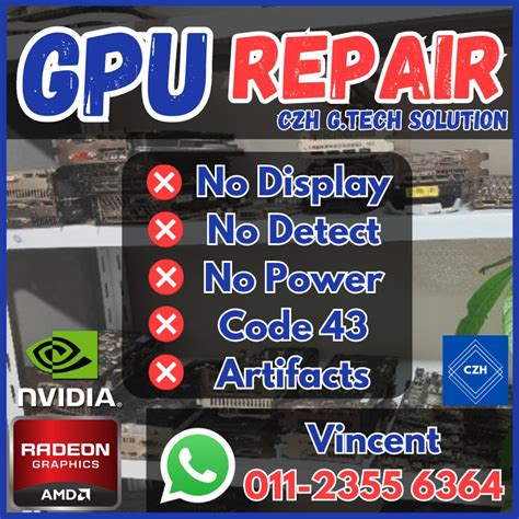 This video is about how to <strong>fix</strong> the problem of not detecting amd radeon graphics card by your PC and all problems with. . Amd gpu repair service